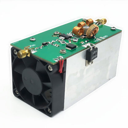 433MHz (390-470MHz) 25W RF Power Amplifier RF Power Amp Module with 30dB Gain and Cooling Fan