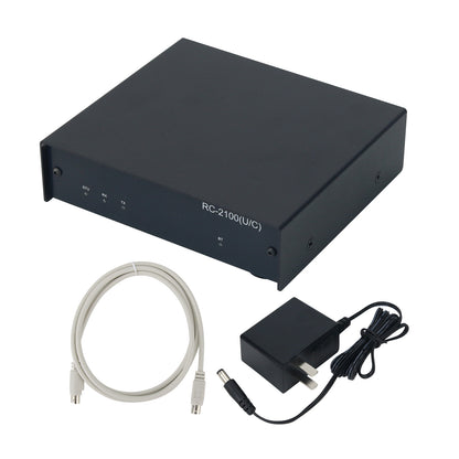 USB-232B Antenna Rotator Controller Antenna Rotor Control Box RC-2100 (U/C) w/ 12V Power Adapter