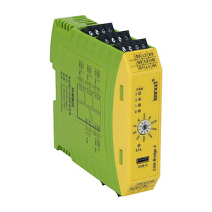 CAN Bridge 4 Industrial-grade CAN Bus Bridge Intelligent CAN Hub Supports One Input &amp; Three Outputs