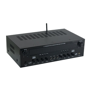 SR-3800 1000W 220V Bluetooth Amplifier 5.1CH Karaoke Digital Surround Power Amplifier (Green Screen)