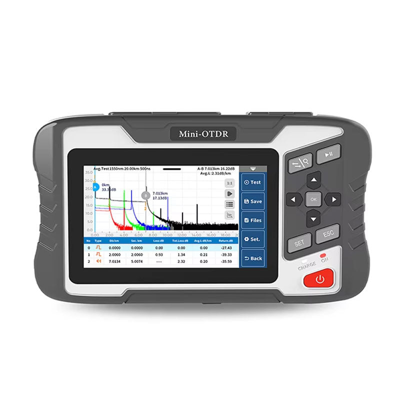 NK4300-F4-X 1650nm 24dB OTDR Optical Time Domain Reflectometer APP Control Support Live Fiber Testing with OPM Function