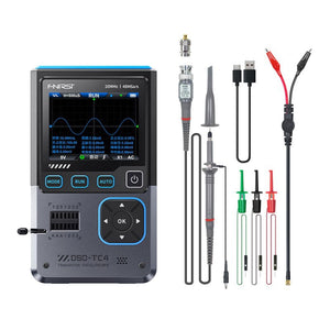 FNIRSI DSO-TC4 Three-in-one 10MHz Oscilloscope Signal Generator Transistor Detection with 2.8-inch TFT Color Screen