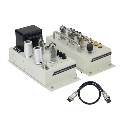 Eastern Transmission Audio 6N11 6N3 Split Preamplifier Tube Preamp with Power Supply and Tubes