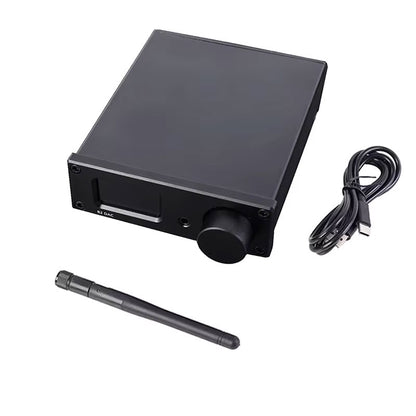 Black B2 Dual ES9038Q2M QCC3084 Bluetooth5.4 Receiver Audio Decoder USB Sound Card Lossless LDAC