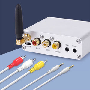 BRZHIFI DVP10A Multifunctional DAC Bluetooth HiFi 5.3 Lossless Audio Player ES9018K2M Decoder AD823 OP AMP with Signal Cable