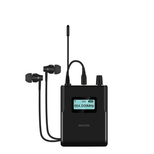 ANLEON S2D 863-865MHz Stereo Digital Wireless In-Ear Monitor System Receiver for Stage Performance Live-streaming