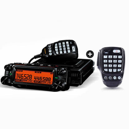 Original FTM-150R ASP 55W (VHF) / 50W (UHF) FM Dual-Band Mobile Radio w/ Wired + Bluetooth Hand Mics