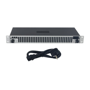 EQ-A31 Professional 31 Band Equalizer Digital Equalizer (Silver) for Stage Home Karaoke Studio Uses
