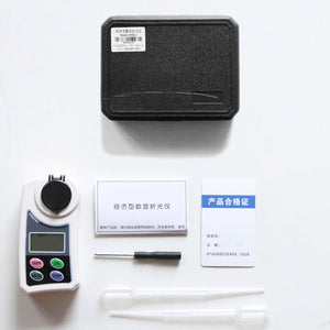 By-32A 0-32% Digital Refractometer Portable Brix Refractometer w/ 0.5% Accuracy Designed for Fruits