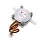 YF-S401 (2.0) 0.5-3L/min Micro Hall Effect Water Flow Sensor Water Flow Meter w/ 2mm Inner Diameter