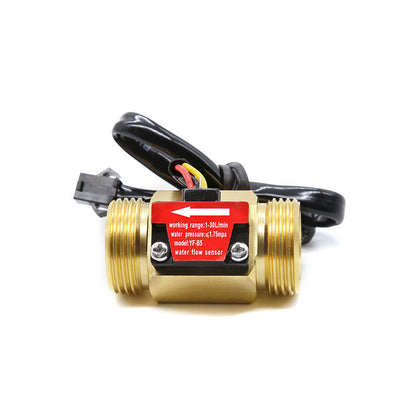 YF-B5 G3/4 1-30L/min Copper Hall-Effect Water Flow Sensor for Water Heaters Agricultural Irrigation