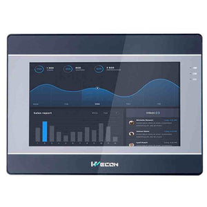 Wecon IN1071 7&quot; 800x480 Human Machine Interface HMI Display Resistive Touch Screen w/ USB 2.0 Ports