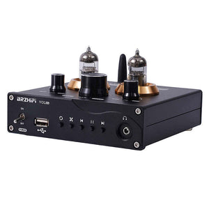 VOL-65U Bluetooth5.0 Electronic Tubes Preamplifier Lossless Audio Player with 12V 2A Power Adapter