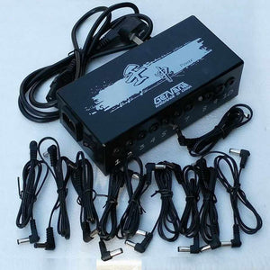 220V High Quality 10-Channel Fully Independent Regulated Power Supply for Single Effects Pedal