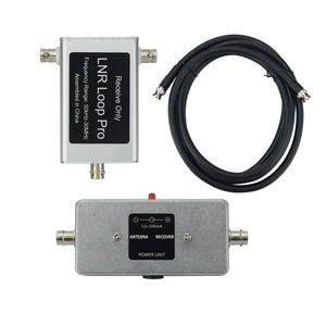 HamGeek 50KHz-30MHz LNR Loop Pro Active Loop Antenna Ultra Low Noise - Wellbrook ALA/FLEX1530LN