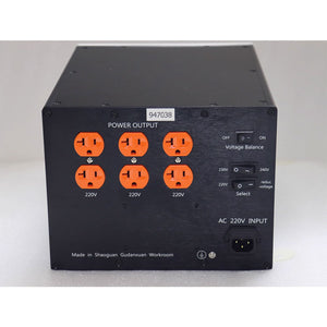 GDX-3000 3000W Balanced Isolation Transformer Audio Power Filter Processor with US Standard