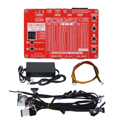 LVDS LCD Tester LCD LED Panel Tester Max 2048x1536 For TV Laptop Screen LCD Monitor Standard Version