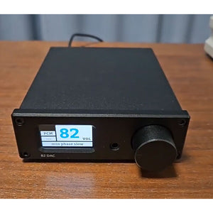 Rod Rain Audio (Black) B2 DAC Bluetooth 5.4 Receiver USB Sound Card with QCC3084 &amp; Dual ES9039Q2M