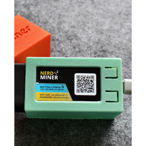NerdMiner V2 Pro 78KH/s Solo Bitcoin Miner V2pro Bitcoin Lottery Miner BTC Miner (with Cyan Shell)