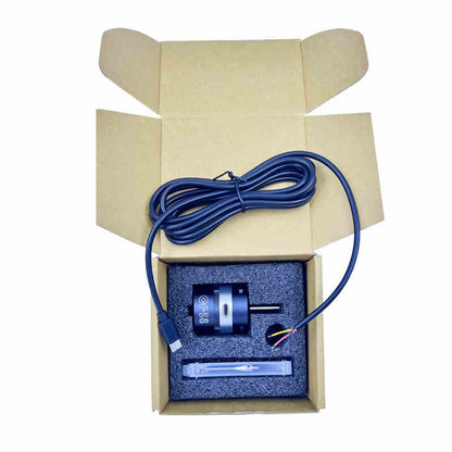 Black CF-38 Trigger Type 3D Edge Finder with Line DC5-24V High Precision Edge Finder for CNC Machine