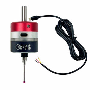 Red CF-38 Trigger Type 3D Edge Finder with Line DC5-24V High Precision Edge Finder for CNC Machine