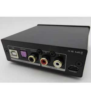 D4 Multifunctional DAC HiFi Audio Decoder ES901802M Decoding Headphone Amplifier Support PC-USB System