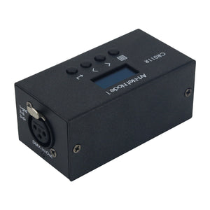 CR011R Art-Net Node 1CH Bi-directional Artnet to DMX512 Converter Interface with 3-pin Connector