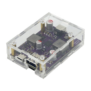 200W IP6559+IP6550 Buck Boost Fast Charging Module with Acrylic Shell Supports PD2.0 and 3.0