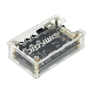 Simagic P2000-HCB Haptic Control Box for P-HPR Haptic Pedal Reactors and Transparent Crystal Head