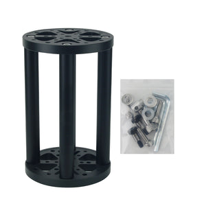 Black MT-200 195mm Equatorial Mount Extension Support Height Increasing Joint for ZWO AM5/AM3 TC40 Tripod