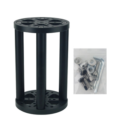 Black MT-200 195mm Equatorial Mount Extension Support Height Increasing Joint for ZWO AM5/AM3 TC40 Tripod