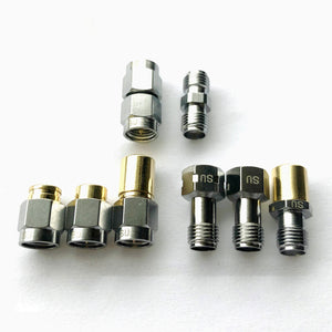 DC-8.5GHz 8PCS SMA Calibration Kit 2xOPEN + 2xSHORT + 2xLOAD + THRU for RF Circuit Impedance Compensation