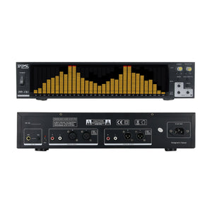 BDS PP-131 Yellow Audio Spectrum Analyzer Display 2U Rack 31-Band Music Rhythm Light Support Automatic Gain Function