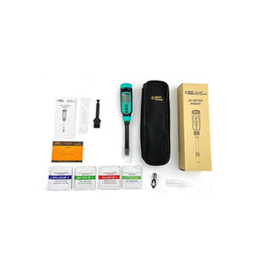 PH818T 2-in-1 Liquid &amp; Soil PH Meter Portable PH Tester for Solution Temperature Measurement