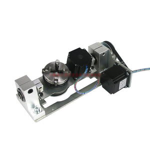 4-Jaw Rotary Axis High Quality Accessory for CNC Engraving Machine A-axis B-axis 4th 5th Axis Linkage