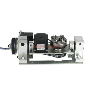 4-Jaw Rotary Axis High Quality Accessory for CNC Engraving Machine A-axis B-axis 4th 5th Axis Linkage