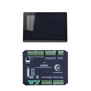 CM300 3-Axis CNC Motion Controller Board DC24V 12 Inputs and 8 Outputs with Display for CNC 3D Real-time Motion Tracking