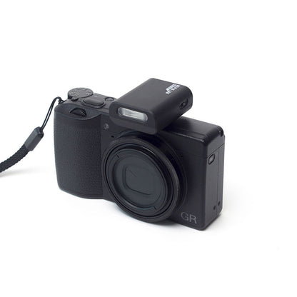 Reflx Lab Mini Flash Gen 2 Small Camera Flash (Black Plastic Shell) for Digital and Film Cameras