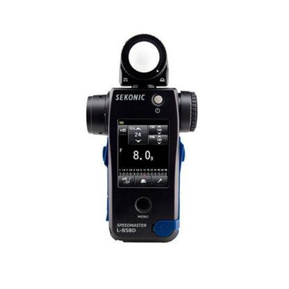 L858D Light Meter Ambient/Flash Light Metering EV-5 to EV22.9 Lux Meter with 2.7-inch Touch Screen for SEKONIC