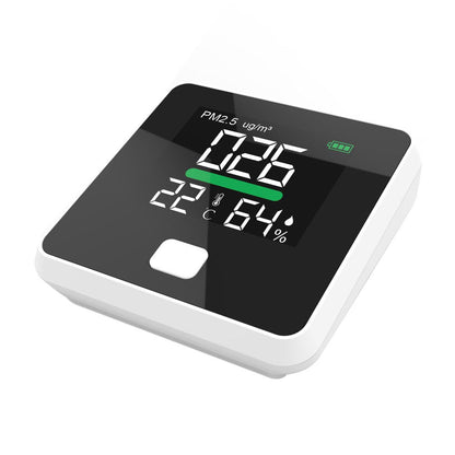 DM103B 3-in-1 PM2.5 Monitor 0-999µg/m³ Home Air Quality Monitor for PM2.5 Temperature and Humidity