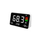 DM219N Desktop Noise Meter 30-130dB Decibel Meter Displays Temperature (℉) Humidity Decibel and Time