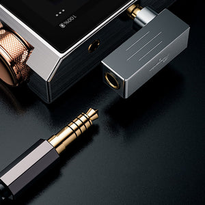 Cayin PH-35X Audio 3.5mm Male to 4.4mm Female Balanced Adapter CNC Processing 316 Stainless Steel Adapter