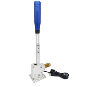 Simplayer Linear Handbrake Sim Racing Game Handbrake (with Blue Handle) for Logitech G27 and G29