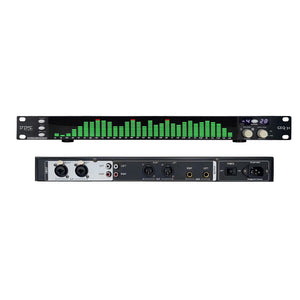 BDS GEQ-31 31-Band 1U Audio Spectrum Analyzer Equalizer Spectrum Display GEQ-31G with Green LEDs