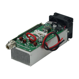 0-150W 83-108MHz Adjustable Stereo FM Transmitter with Full Protection Design for Ham Radio Station
