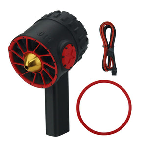 90mm/3.5&quot; Duct Fan 5KG Violent Fan Turbo Fan (Black) for Vehicle &amp; Garden Cleaning &amp; Snow Removal
