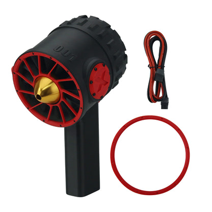 90mm/3.5&quot; Duct Fan 5KG Violent Fan Turbo Fan (Black) for Vehicle &amp; Garden Cleaning &amp; Snow Removal