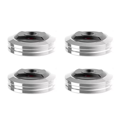 Audio Bastion 4PCS X-PAD REF Carbon Fiber Speaker Spike Pads 50mm/2" Speaker Spike Shoes Load Capacity 100KG
