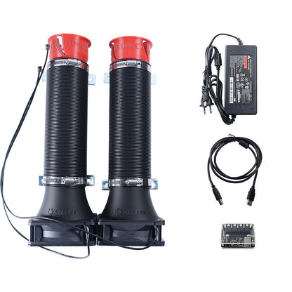 Red SIMDT High Power SIM Racing Wind Simulator 8m/s 110V-220V for Logitech G29 G27/Thrustmaster T300