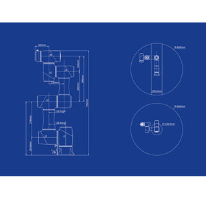 Dobot CR3 795mm 6-Axis Collaborative Robot Cobot Robot Industrial Robotic Arm Features 3KG Payload